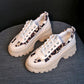 Daddy Shoes Female Korean Version of The Wild Sports Platform White Shoes Non-slip Wear-resistant Sports Shoes