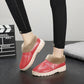 Winter Cotton Shoes Women's Leather Waterproof Plus Velvet Thick Soft Bottom Ankle Boots Cotton Boots Non-slip Shoes