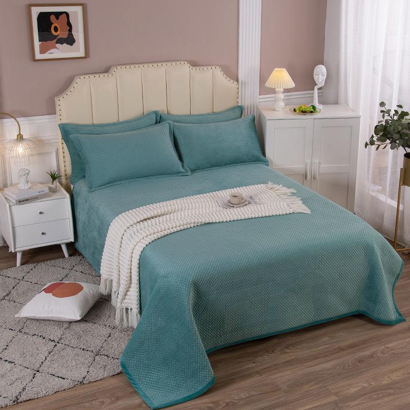 Warm Blanket In Winter, Super Soft Flannel Solid Color Blanket for Bed, Summer Air-conditioning Blanket To Keep Warm for A Nap