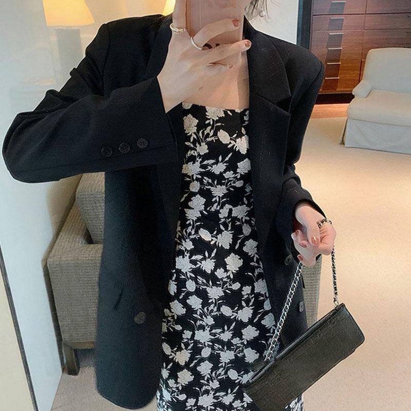 Summer French Floral Sling Skirt Sexy Self-cultivation Waist Slimming Temperament Inner Dress Female