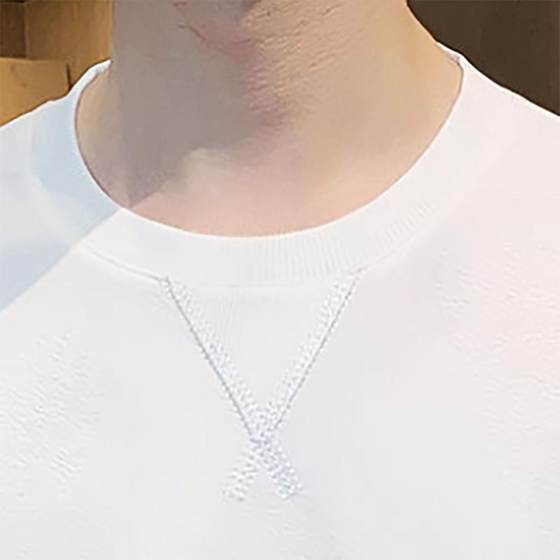 Men's Sweater Autumn Korean Trend Bottoming Streetwear Trendy Brand Loose Sweatshirts Men Outerwear