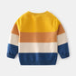 Sweaters Children's Clothing Boys Double-layer Sweater Autumn Boy Abstract Animal Jacquard Handsome Bottoming Cotton Sweater
