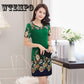 Dress Improved Temperament Print Loose Large Size Long Cotton And Dress Plus Large Size XL-5XL