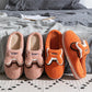 Fall/winter Girls' Cotton Slippers Super Non-slip Warm Anti-fouling Flat Shoes Leisure and Home Essentials