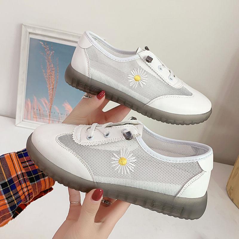 Women's Sandals 2020 Fashion Lady Girl Sandals Summer Women Casual Jelly Shoes Sandals Hollow Out Mesh Flats Beach Sandals