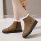 Warm and Velvet Snow Boots Women's Boots Autumn and Winter Thickened Short Boots Cotton Shoes Non-slip Short Boots