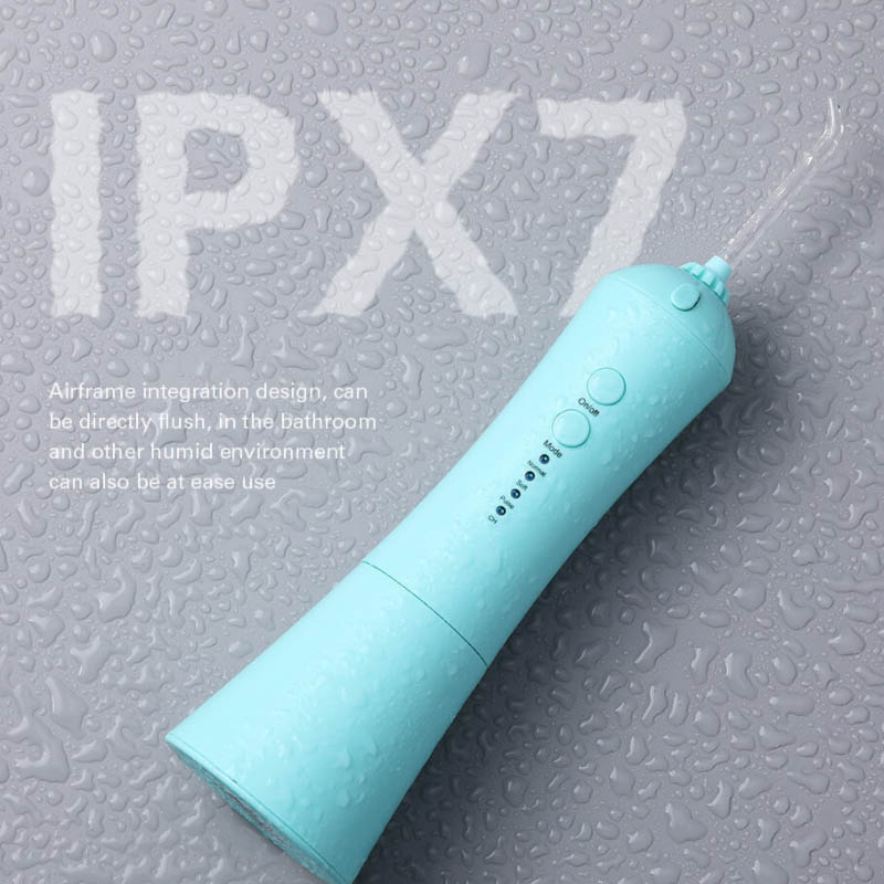 Household Portable Electric Tooth Flusher Interdental Irrigator Orthodontic Portable Tooth Cleaner Water Dental Flossing Artifact