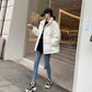 Women's Down Padded Jacket Korean Style Loose Thick Padded Jacket Fashion Winter Short Bread Jacket Padded Jacket