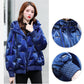 Bright Face Down Cotton Padded Clothes Short Loose Thickened Warm Coat Women's Korean Hooded Down Jacket Quilted Jacket