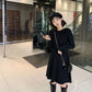 Autumn and Winter Slim Round Neck Sweater Dress Fashion Knitted Dress Solid Color Casual Women A-line Dress