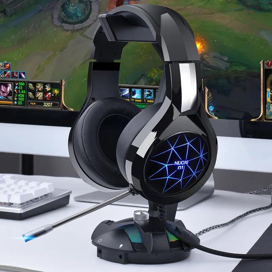Computer Mobile Phone Headset Headset Computer Headset Gaming Game Eating Chicken Desktop Notebook Wired 7.1-channel Microphone