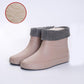 Four Seasons Non-slip Short Tube Cotton Shoes Plus Velvet Thickening Warm and Comfortable Waterproof Boots