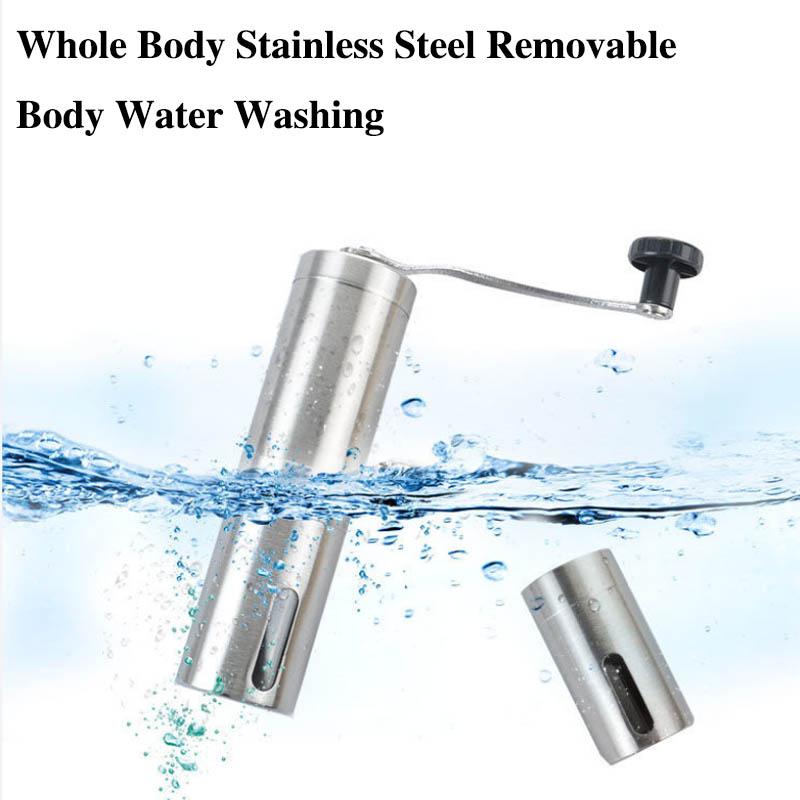 Hand Grinding Coffee Machine Hand Cooked Coffee Bean Grinder Stainless Steel Small Manual Abrasion