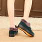 Winter Cotton Shoes Women's Flannel Surface Plus Velvet Thickening Warm Mother Shoes Tendon Bottom Non-slip
