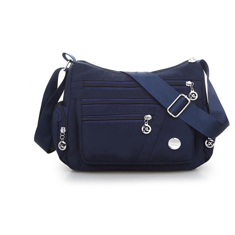 Women Casual Oxford Waterproof Handbag Single Shoulder Pocket Crossbody Bag