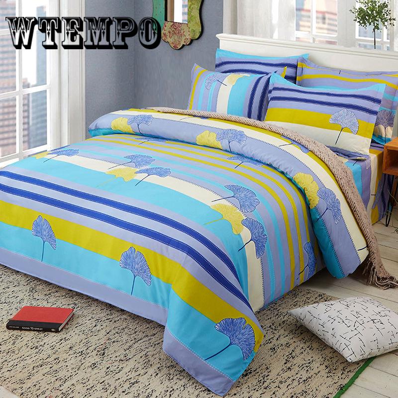 Home Textile Cartoon Kids Bed Linens Duvet Cover Pillowcase Boy Kid Teen Girl Bedding Sets