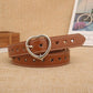 Belt Women's Simple Thin Style with Jeans Personality Retro Heart-shaped Hollow