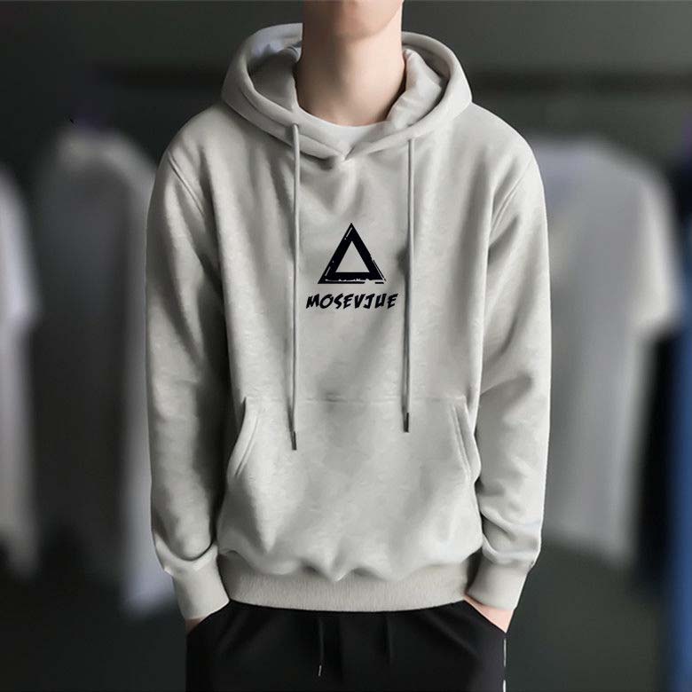 Autumn and Winter Hooded Pullover Men's Long-sleeved Loose Student with Hood Sports Casual Jacket