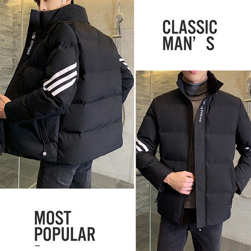 Cotton-padded Jacket Men's Winter Cotton-padded Jacket Hooded Padded Jacket Tooling Down Cotton Clothing Men's Thick Youth