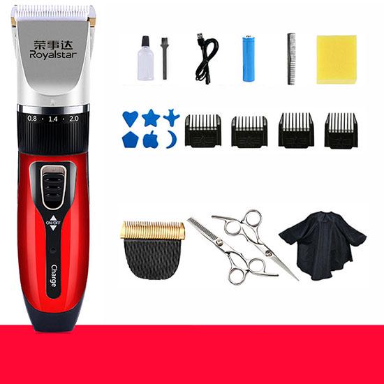 Rechargeable Low-noise Hair Clipper Remover Cutter Grooming Hair Trimmer Electrical Hair Cut Machine