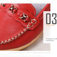 Spring and Autumn Soft Bottom Mother Shoes Beef Tendon Bottom Women's Shoes Flat Beanie Shoes Non-slip Comfortable Shoes