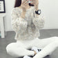 Sweaters autumn winter women long sleeved pullover solid knitted twist