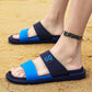 WTEMPO Unisex Summer Sandals Men's Women Slippers Flip Flops Non-slip Soft Beach Shoes Home Go Out Bathroom