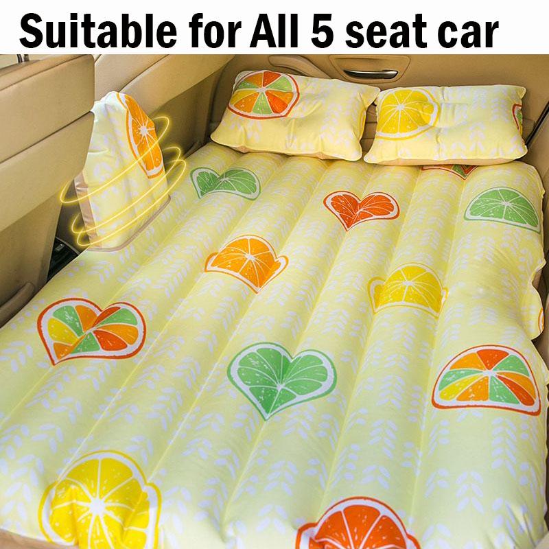 Universal car mattress comfortable rear row car travel air bed car air bed car bed
