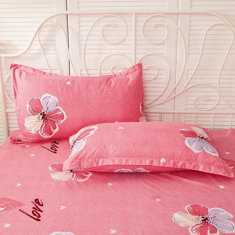 A Pair of 48*74cm Pure Cotton Pillowcases Plus Thickened Brushed Pillowcases Student Dormitory Single Double Pillowcases