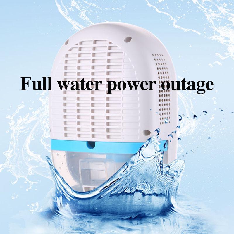 0.8L 25W Household Dehumidifier Moisture Absorption Machine Intelligent Dryer Silent Air Dryer