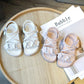 Children's Sandals Girls' Princess Shoes Soft-soled Roman Shoes Girls 1-6 Years Old Children's Flat-bottomed Breathable Lightweight Sandals