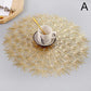 1PC Creative Non Slip Coaster Dandelion PVC Table Mats Kitchen Accessories Home Decor