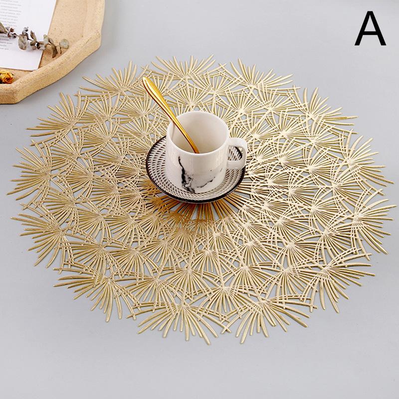 1PC Creative Non Slip Coaster Dandelion PVC Table Mats Kitchen Accessories Home Decor