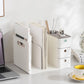 Desktop Shelf Bookshelf Company Office Folder Finishing Storage Rack Simple Student Storage Office Clerk