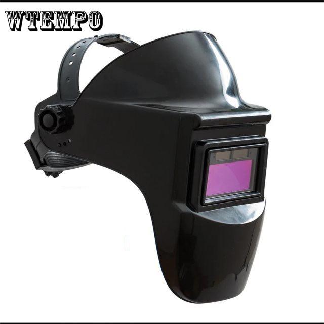 Portable  Automatic Photoelectric Welding Mask Flat Flip Half Helmet Helical Welding Helmet