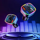 Colorful Lighting Car MP3 Player Car Bluetooth Receiver Dual USB Port Fast Charger Multi-function Charging Tool Car Supplies