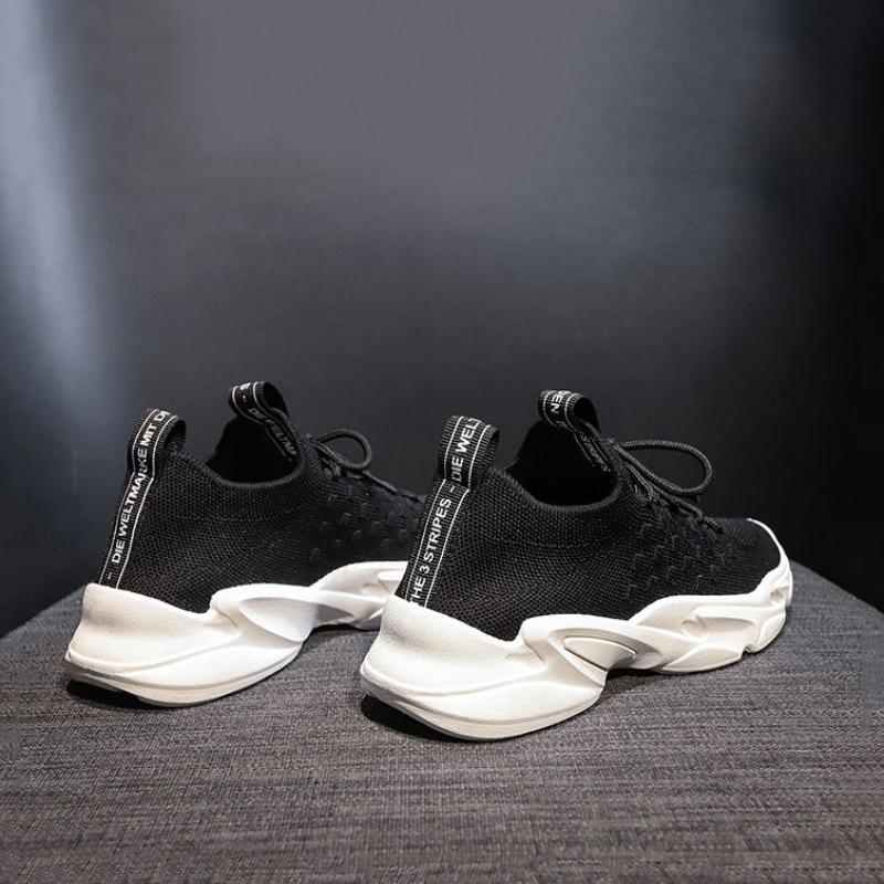 Flat Bottom Running Shoes Women All-match Flying Weaving Shoes Summer Sports Shoes Women's Breathable Leisure