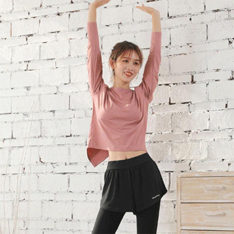 Gym Yoga Suit Women's Spring and Summer Large Size Fitness Clothes Loose Sportswear Two-piece Quick-drying Slimming