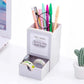 Simple Multifunctional Pen Holder Small Fresh and Creative Desktop Decoration Office Storage Box