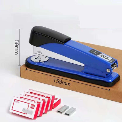 Metal Stapler 50 Pages Large Heavy-duty Thickening No. 12 Stapler Suitable for Office