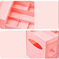 Desktop Cosmetic Storage Box Plastic Storage Rack Drawer Makeup Box Transparent Finishing Box Dressing Table Rack