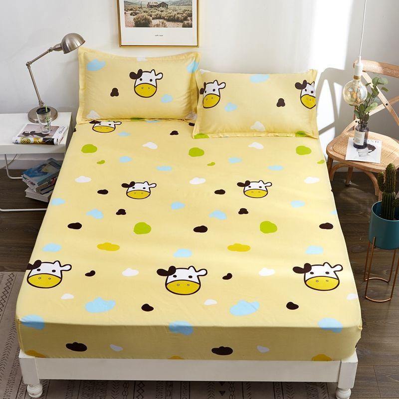 Non-fading Non-balling Single-piece Bed Sheet Non-slip Multi-specification Bedding Bedspread Protector