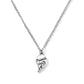 Best Friends Alloy Heart Pendant Honeycomb Love Stitching Pendant Lettering Necklace