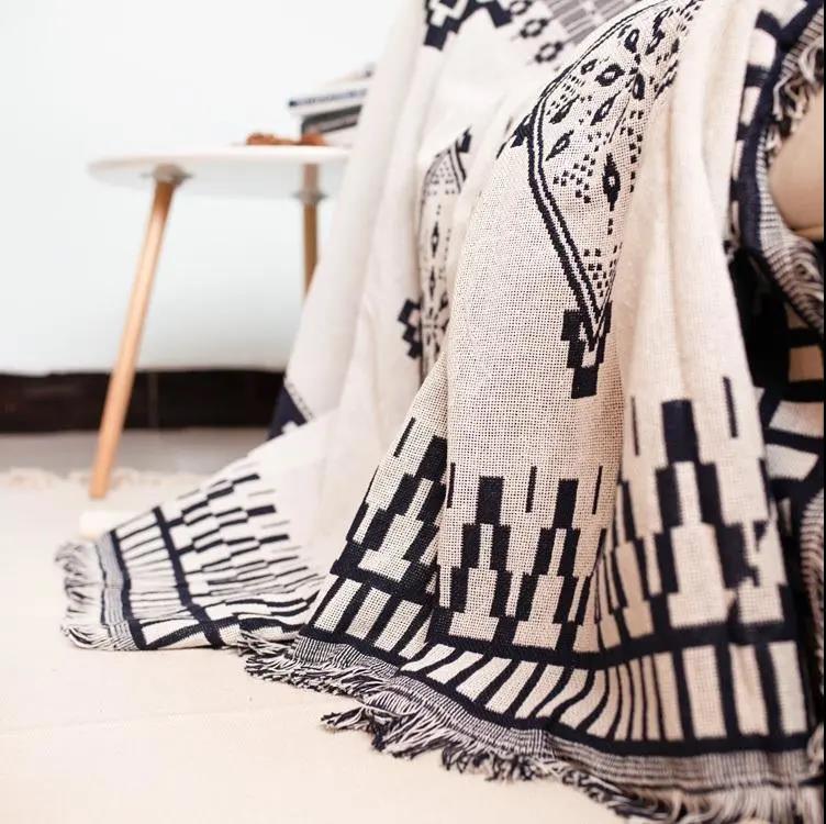 Fashion Simple Breathable Full Cover Sofa Cover Bay Window Sofa Seat Cushion Blanket Sofa Towel