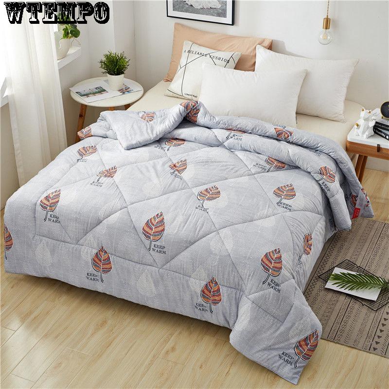 Single Double Dormitory Was Comforted By Home Bedding In Winter Thickened Winter Was Kept