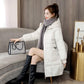 Winter Women's Mid-length Hooded Cotton Jacket Thick and Comfortable Large Size Loose Warm Jacket
