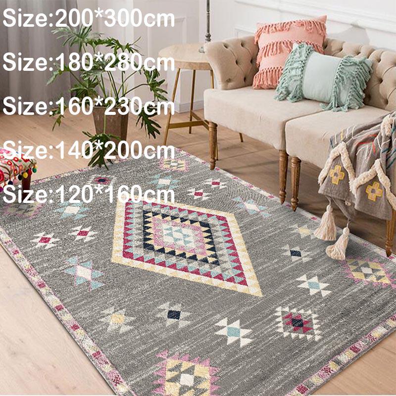 Room mat European style living room carpet coffee table sofa cushion home bedroom