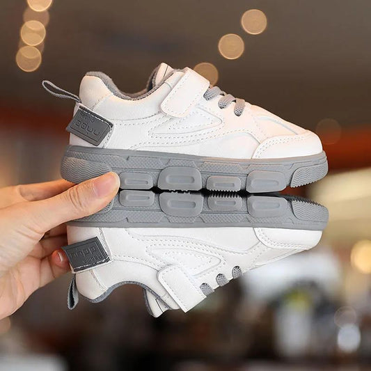 Children's Light Casual Solid Sole Shoes Kids' Soft Sole Non-slip Running Shoes Waterproof Outdoor Walking Shoes
