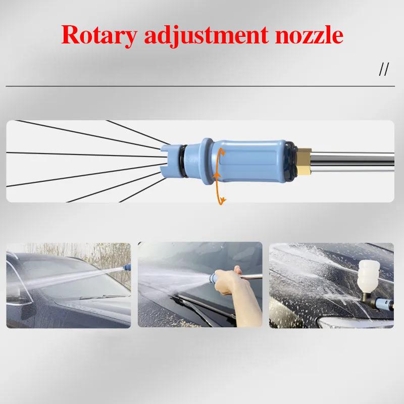 138VF Luxury High Pressure Water Gun Set Wireless Garden Spraying Machine Car Washer Cleaning Artifact with Tool Box
