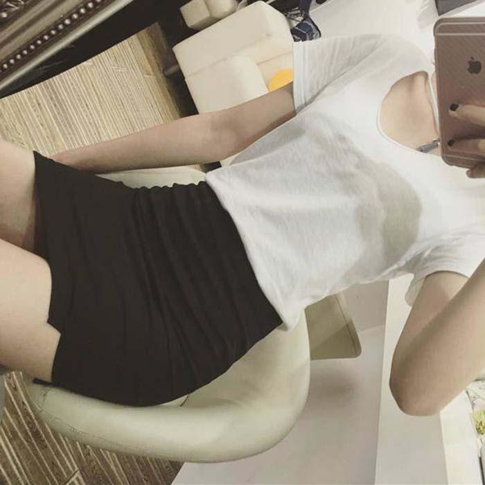 XS-3XL Pofulove White Anti-light Skirt Student Office Lady High Waist Thin Sexy A-line Step Skirt